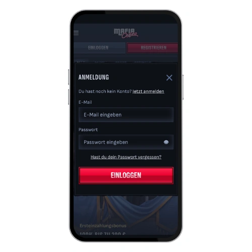 Mafia Casino einloggen